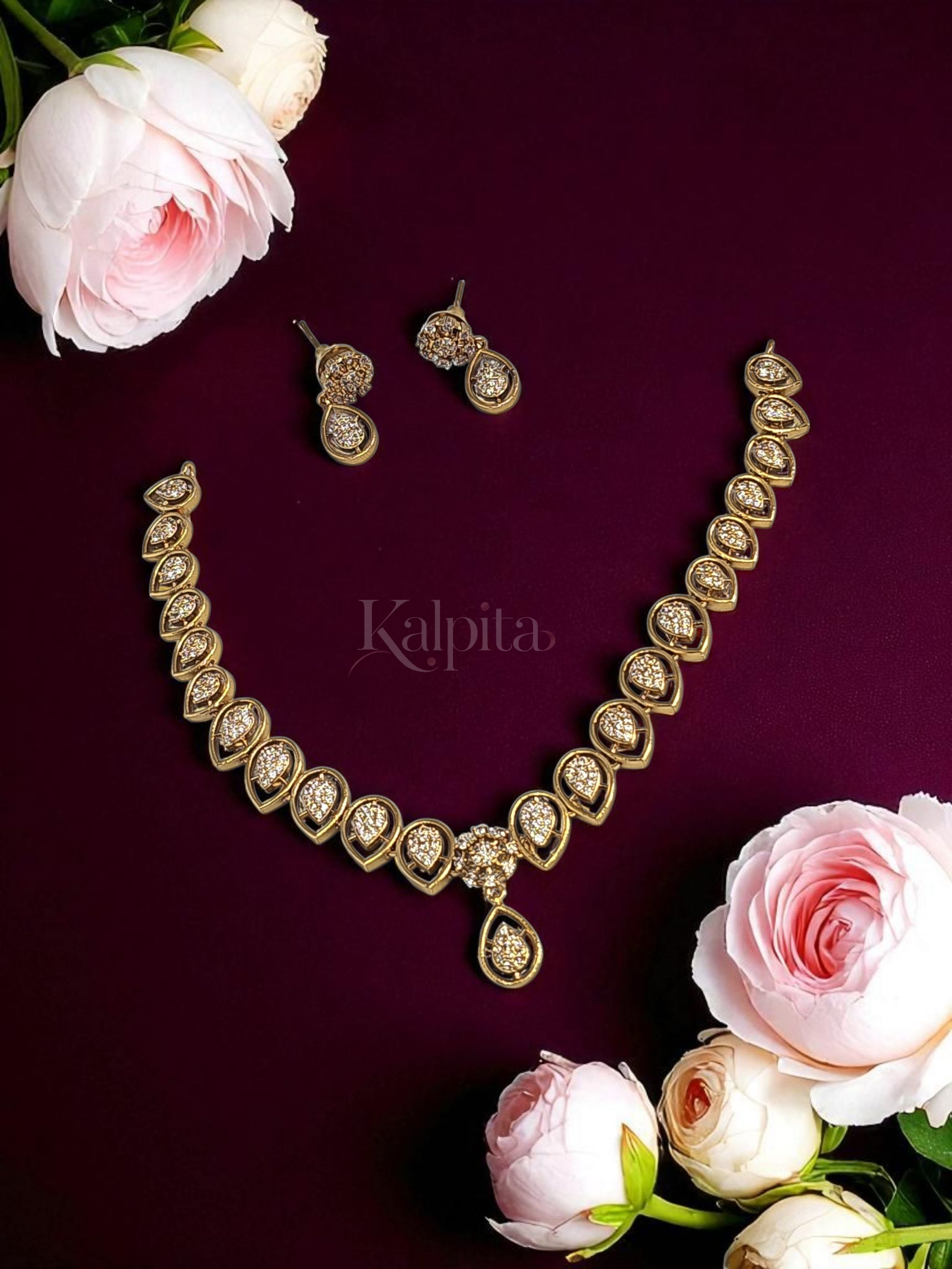 Tejaswini Drop Necklace