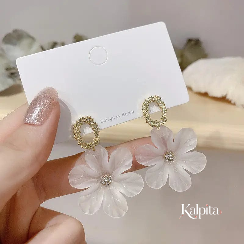 Acrylic Flower Earrings