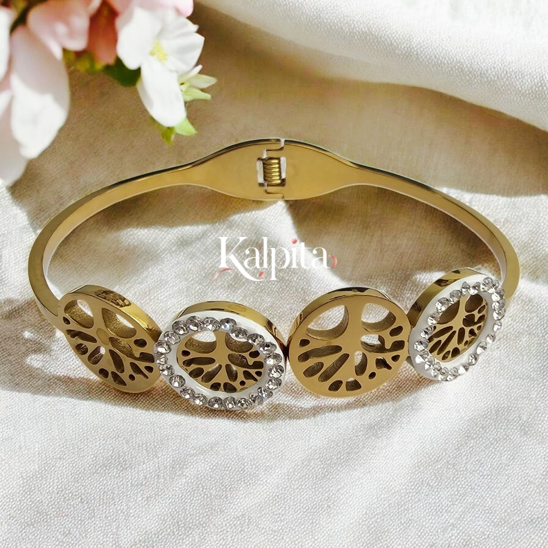 Golden Tree Bangle